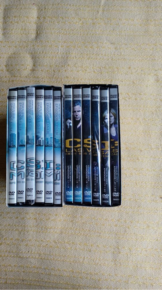 Coleção DVD’s CSI