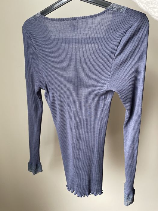 Piżama komplet wełna jedwab calida M