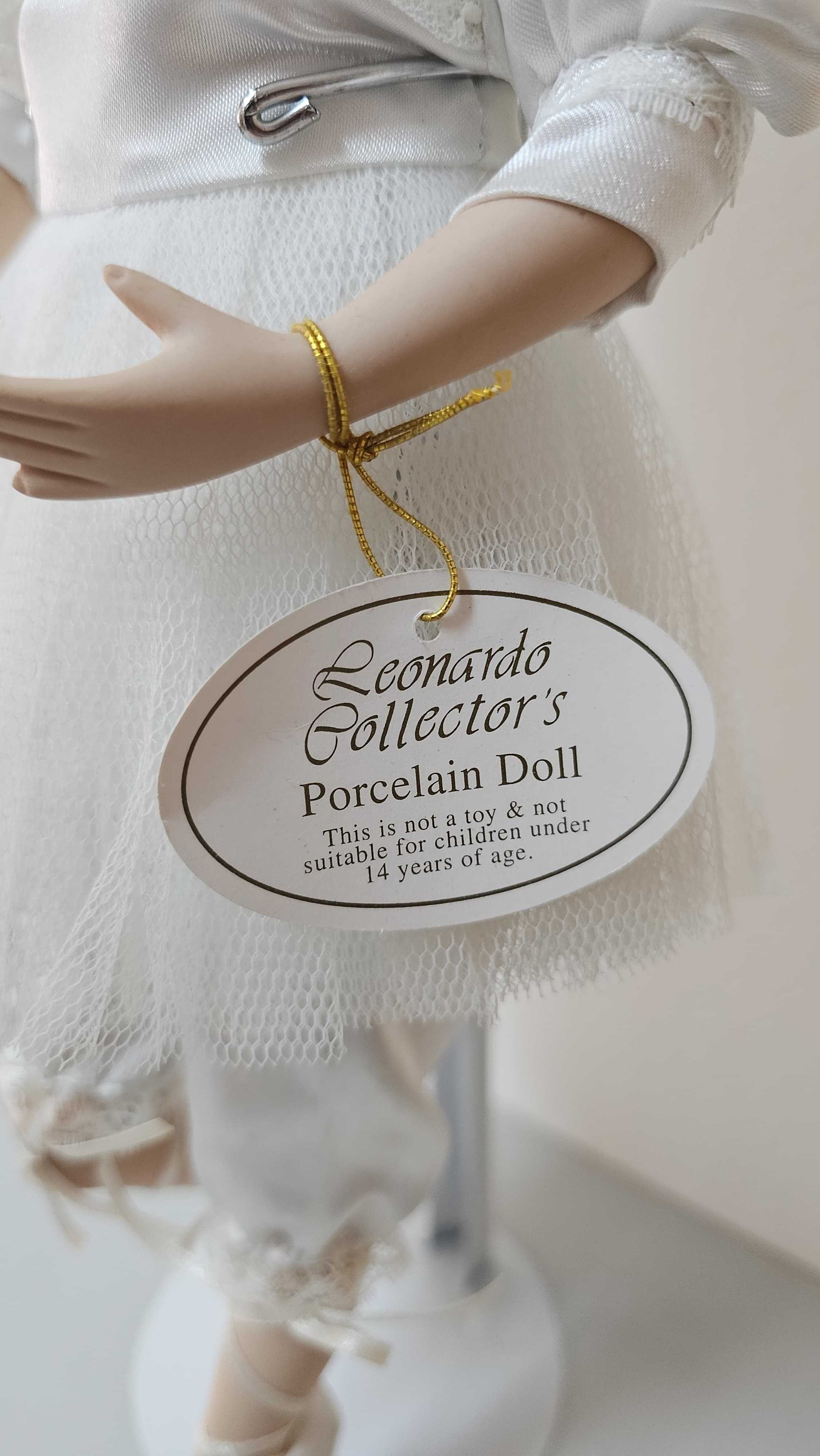 Boneca de porcelana antiga Leonardo Collector's
