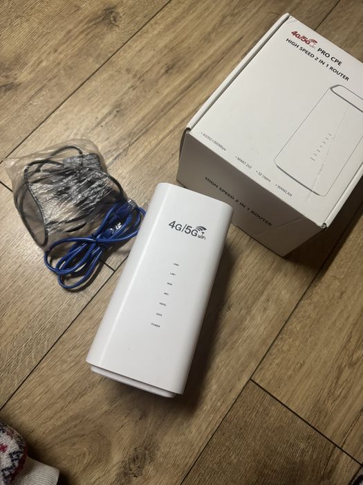 Router WiFi 4G LTE z gniazdem karty sim