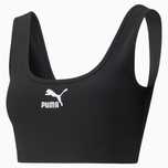 21. Puma Classics Ribbed Krótki Top, Prążkowana Dzianina. XL/42