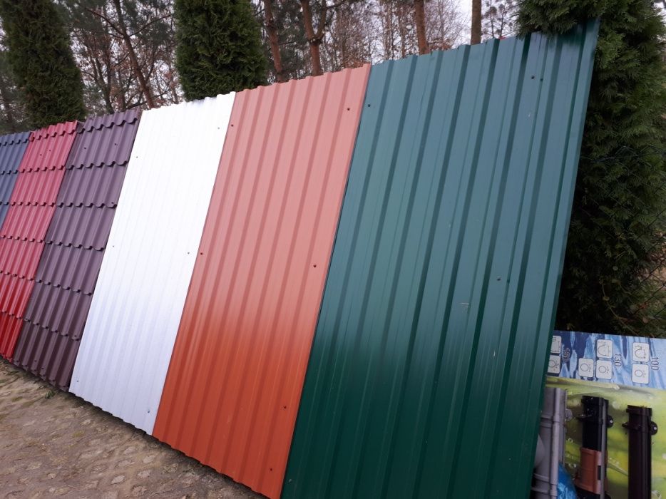blacha trapezowa  ceny od 28,80 zł m2 T-18, t-7 kolor  promocja