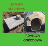 Piwnica Ogrodowa Spiżarka Szambo Betonowe WŁOCŁAWEK