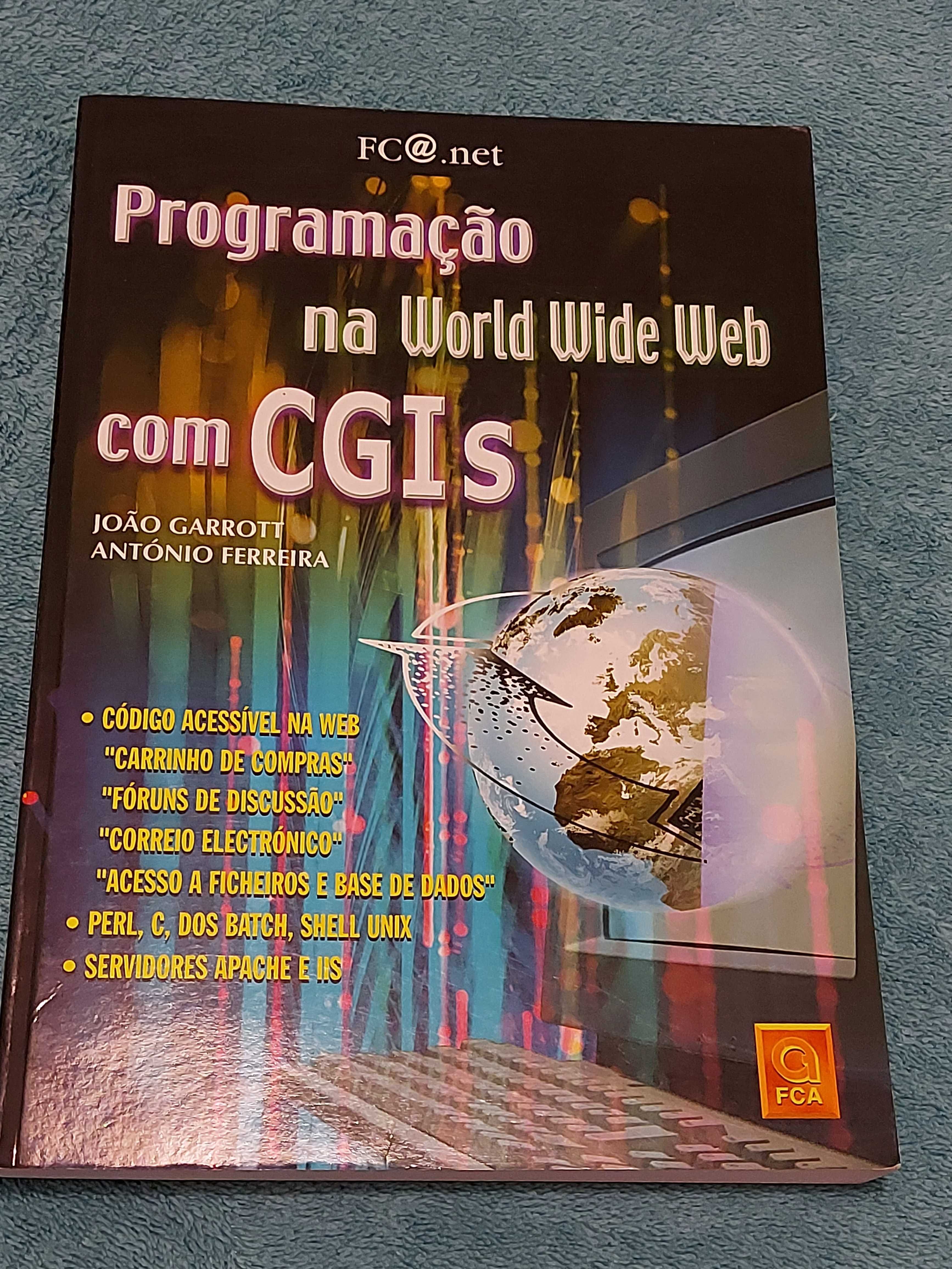 Livro "Programação na World Wide Web com CGIs" c/ Portes