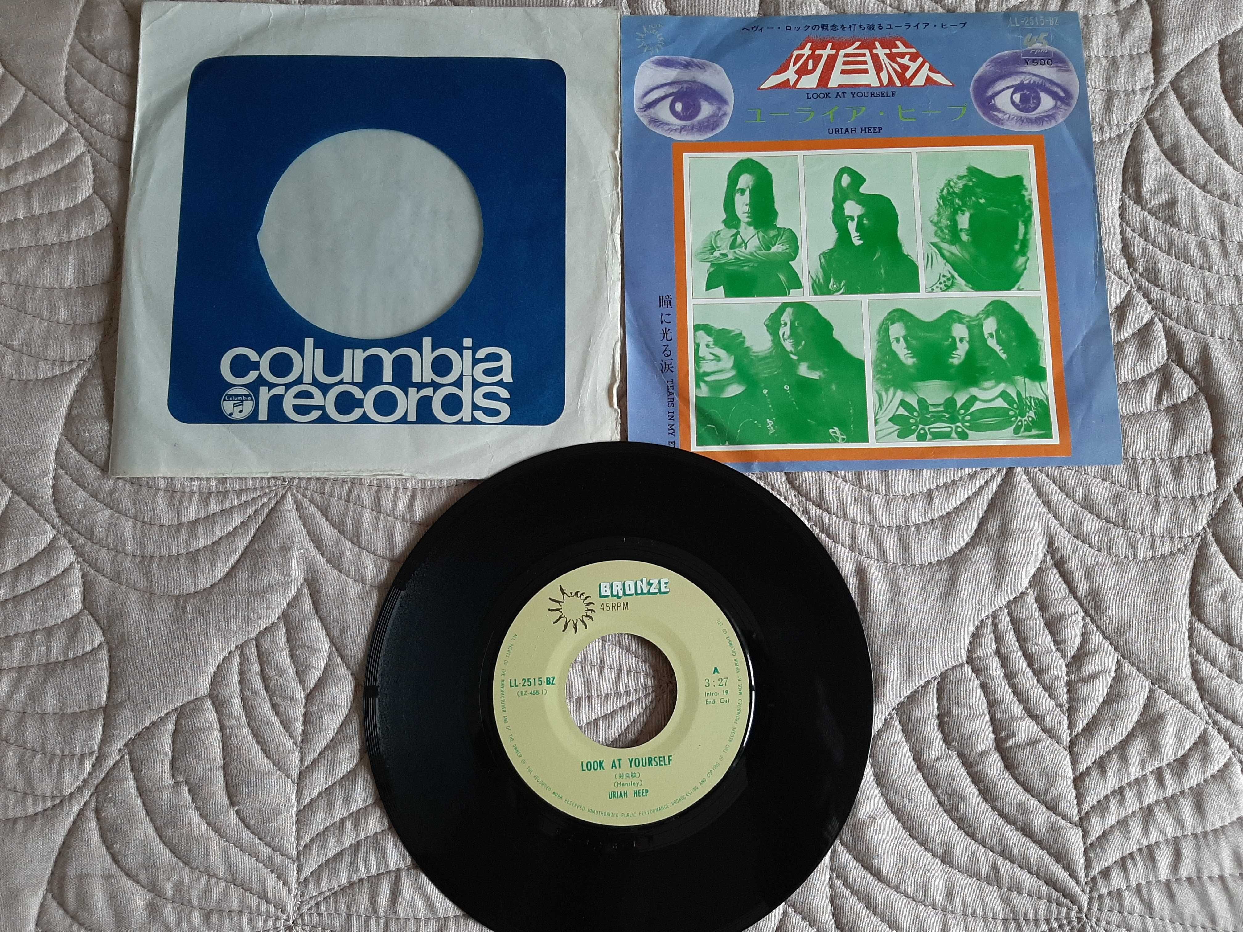 The Beatles - C.C.R. – Uriah Heep - Japão - Singles vinil 7" 45 rpm