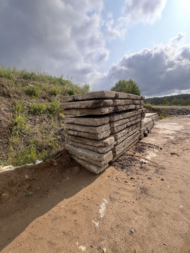 płyty drogowe stan bardzo dobry