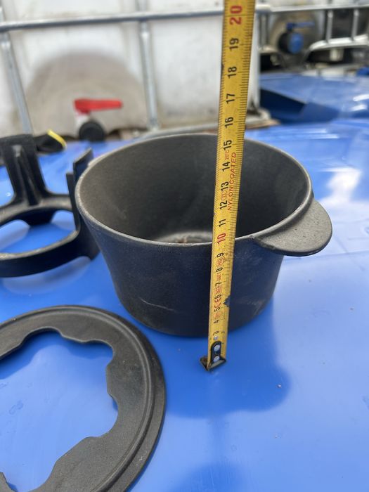 Kociołek żeliwny mały kociołek odbiór Skup Złomu Osowa