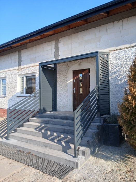 Zadaszenia tarasowe i wejściowe