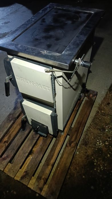 Piecokuchnia piec kocioł 10kw 2020 rok części sprawne
