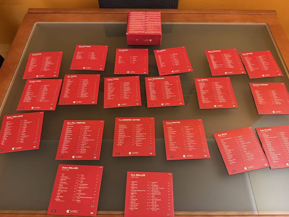 Jazz - 20 lendas - 20 Cds em box