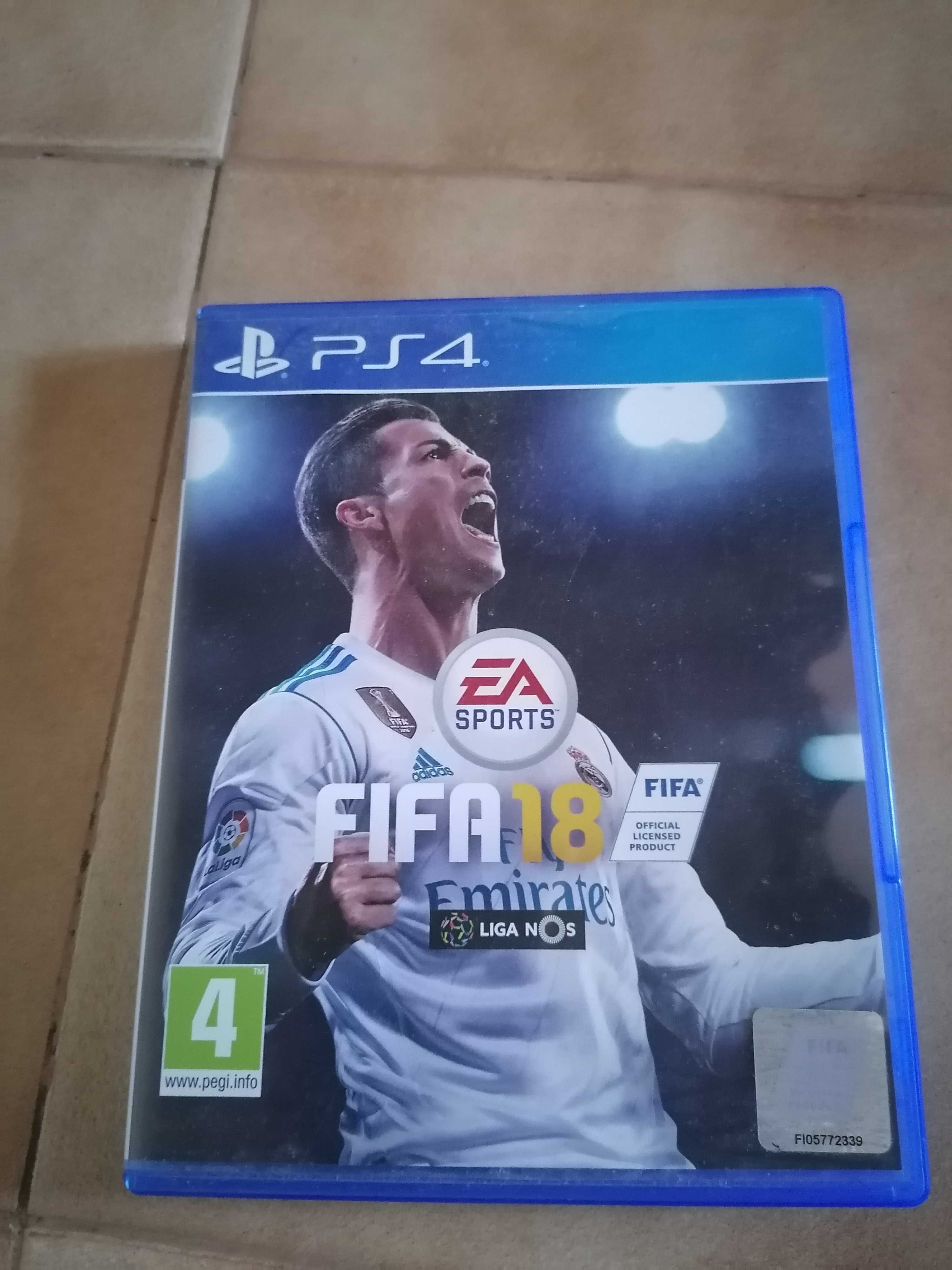 Jogo FIFA 18 Ps4