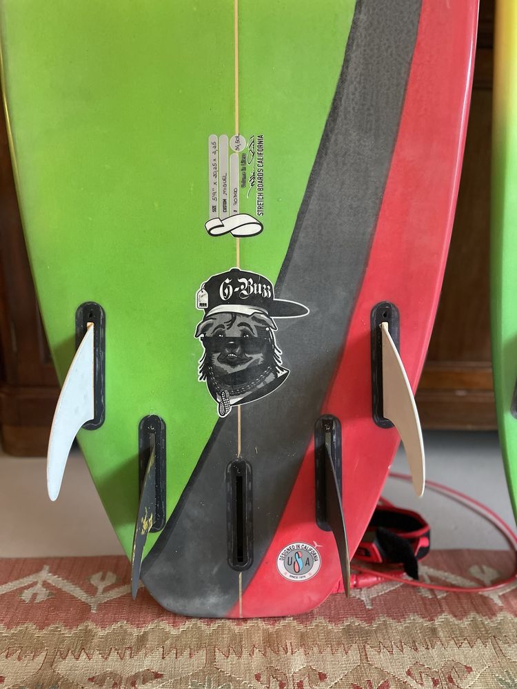 2 Pranchas Stretch. Quiver completo. 6’1 e 5’9