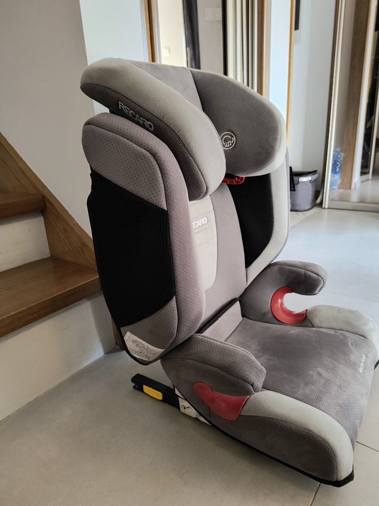 Fotelik samochodowy Recaro Monza Nova Seatfix Grey 15-36Kg