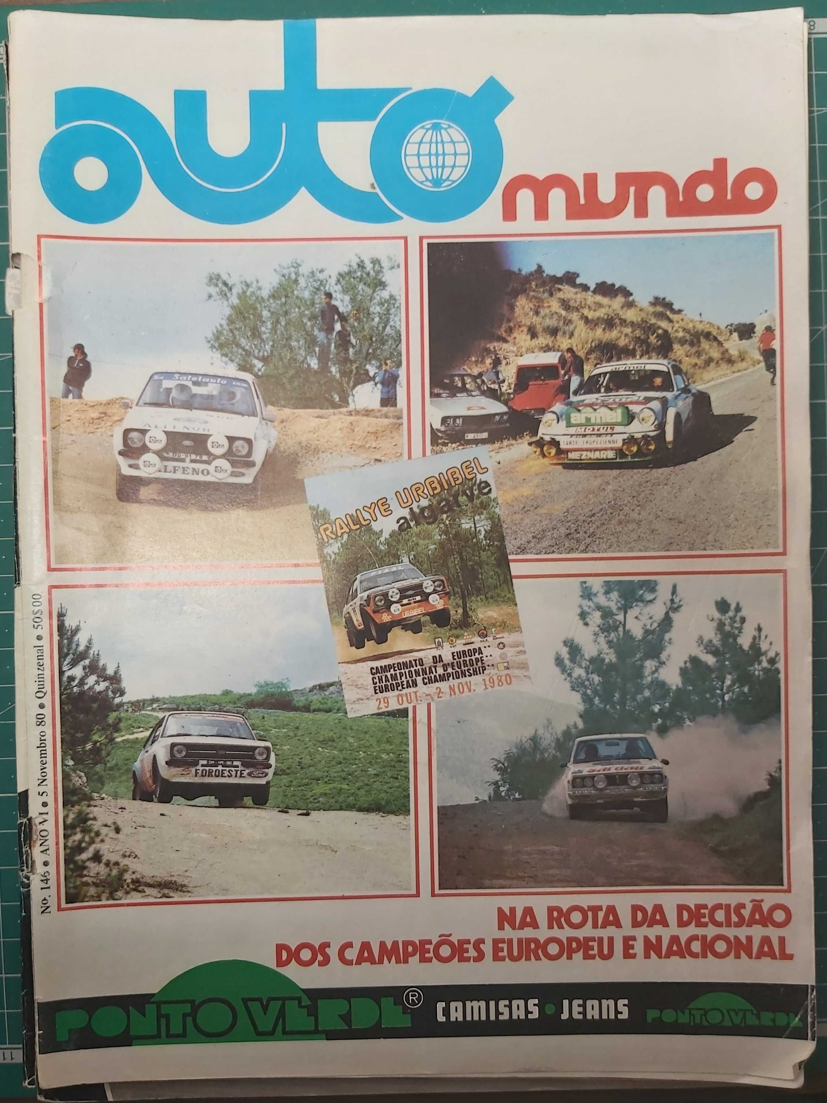 Vendo/Troco Revistas Auto Mundo