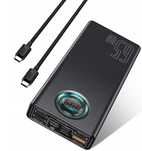 POWERBANK ładowarka przenośna BASEUS 26800MAH 65W 4xUSB mocna +kabel