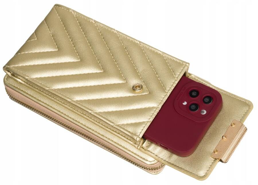 damska mini torebka-portfel ze skóry ekologicznej - 4u cavaldi