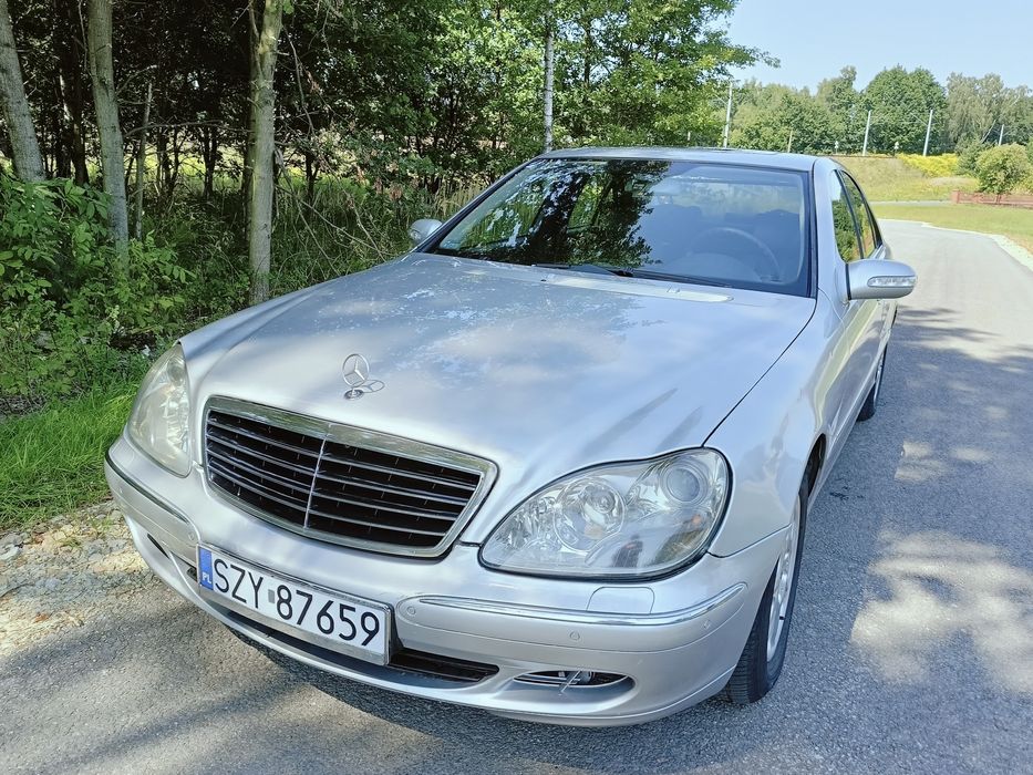 Mercedes 320CDI S-klasa W220 polift 204 km Bez rdzy