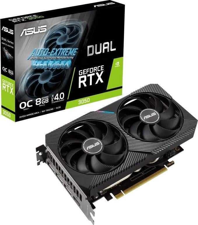 RTX 3050 Asus Dual GeForce OC 8GB GDDR6 Na Gwarancji