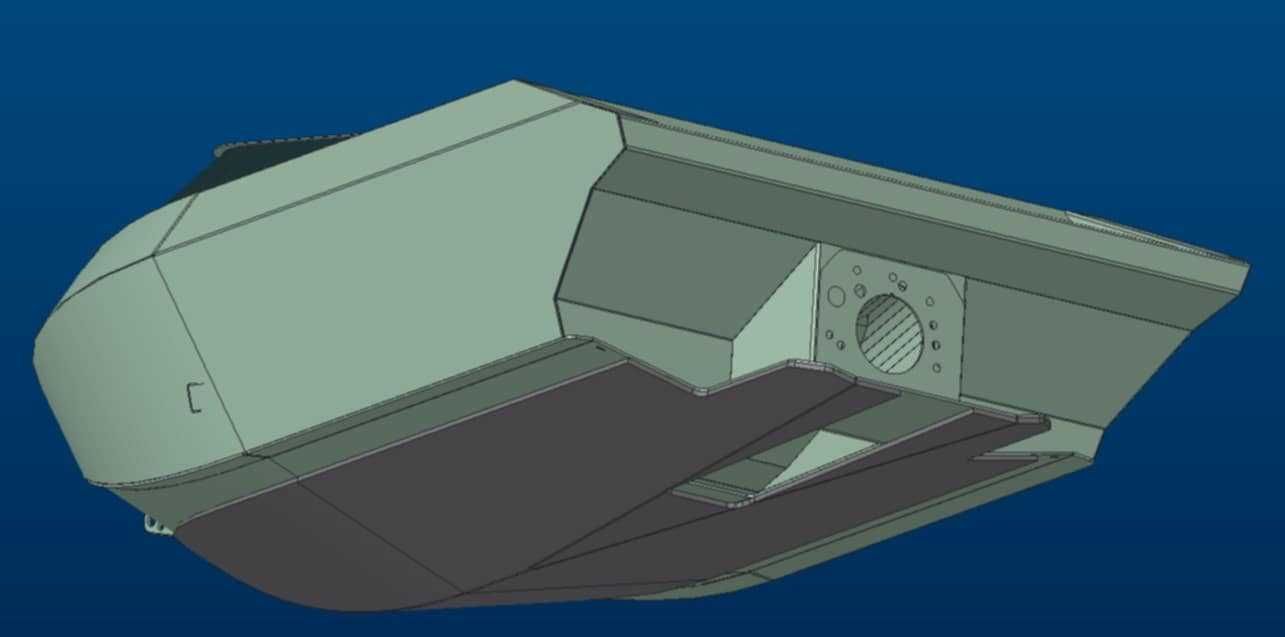 Elementy do mini łódki jetBoat 2,5m