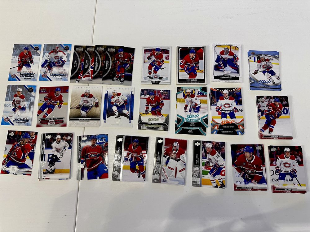 72 kart NHL Montreal Canadiens Upper Deck