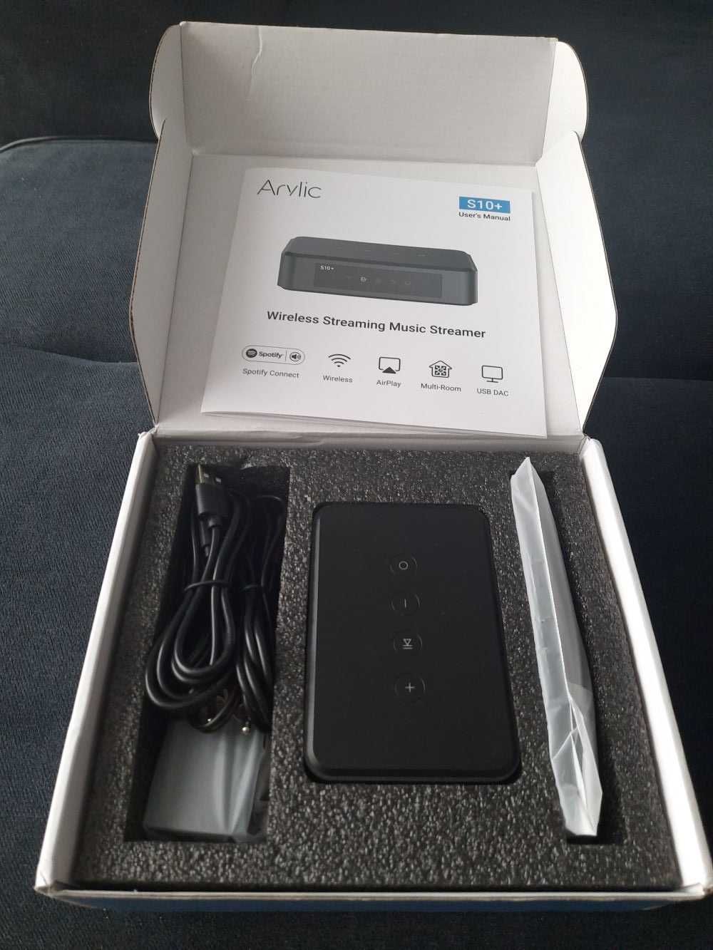 Мережевий плеєр стример Arylic S10+ Wireless Mini Stereo Preamplifier