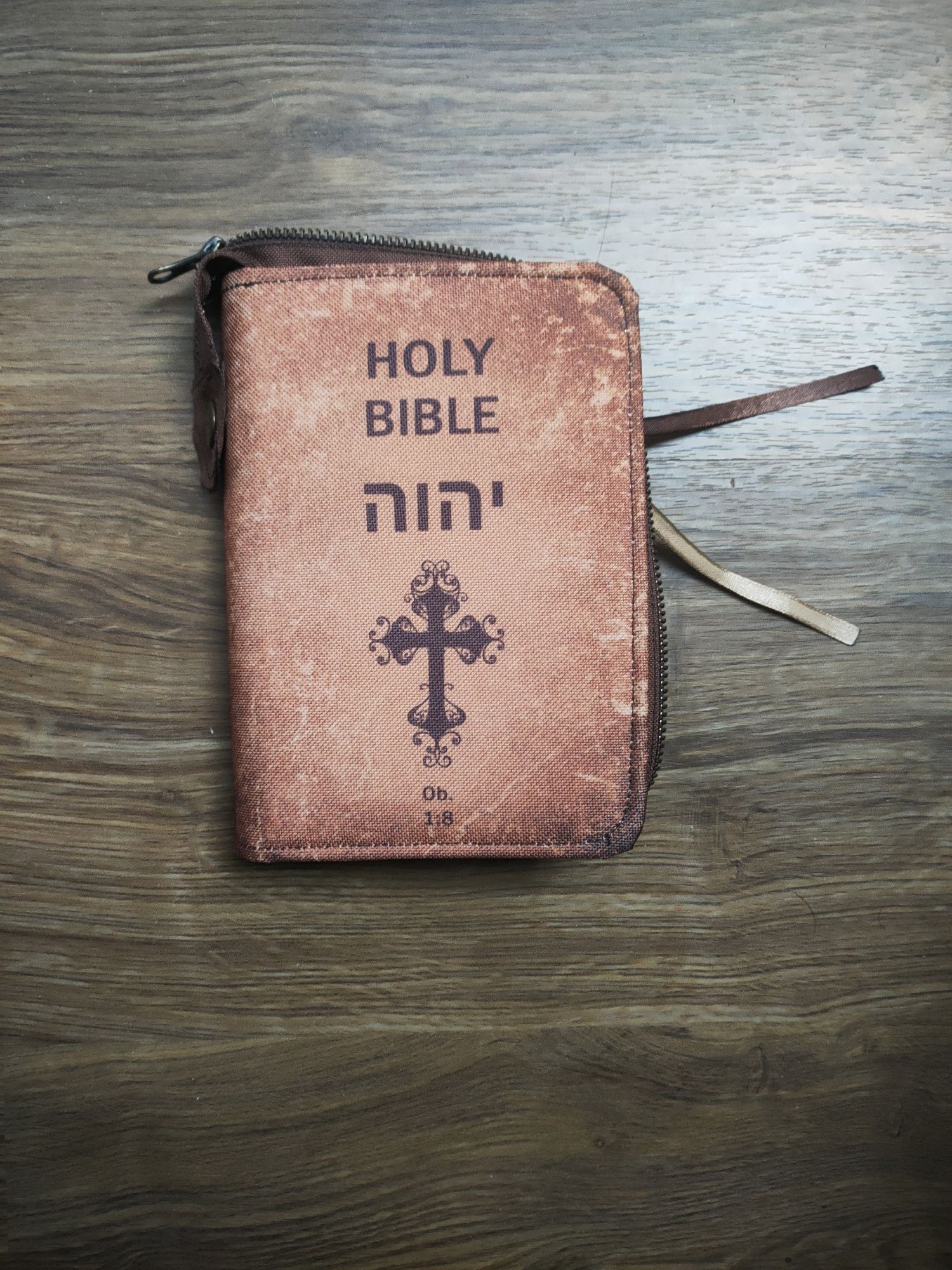 Okładka futerał etui mała r. A6 na modlitewnik Biblie Pismo święte