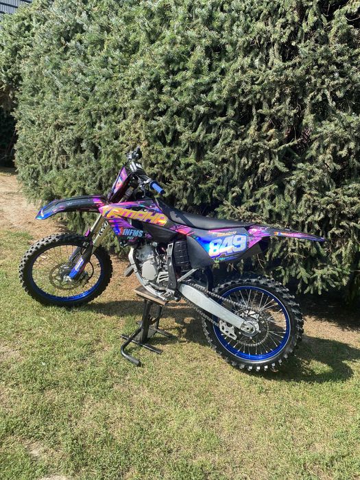 Yamaha yz 125 22r świeżo po serwisie - gotowa do jazdy vforce4r