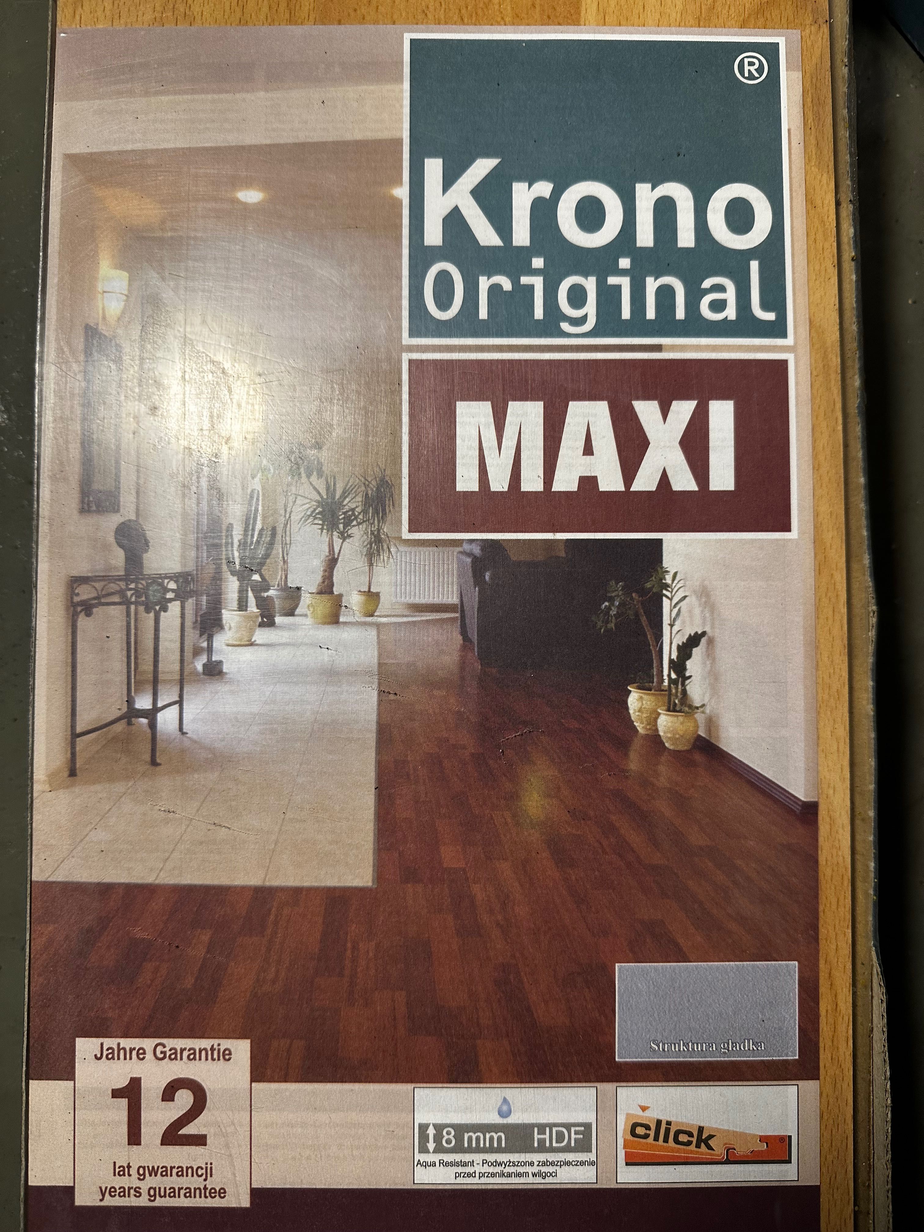 NOWE Panele podłogowe - Buk Royal - Krono Original Maxi