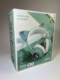 Навушники Cat Ear STN-28 Bluetooth з RGB підсвічуванням