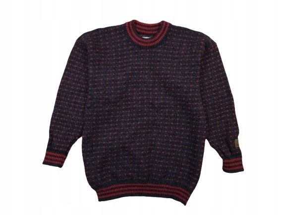 JANUS Sweter Męski 100 % Pure New Wool r. L