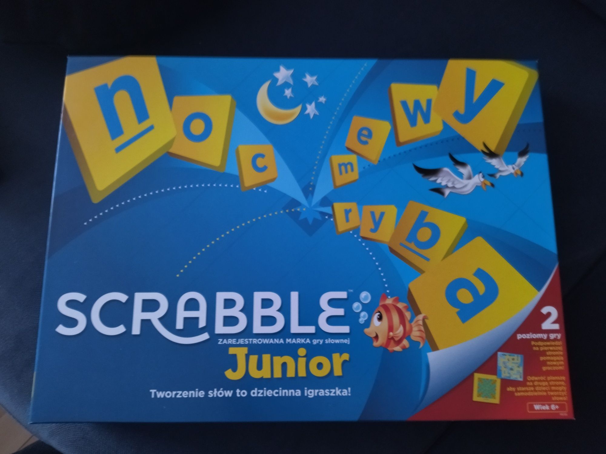 Scrabble Junior gra NOWA