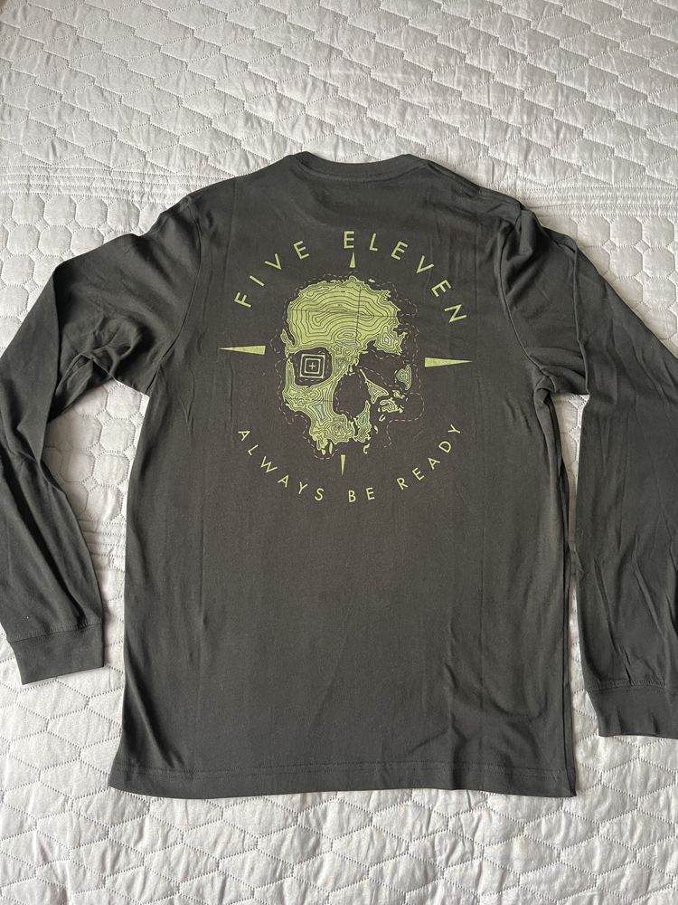 Футболка 5.11 tactical SKULL ISLAND LONG SLEEVE TEE розмір S,M