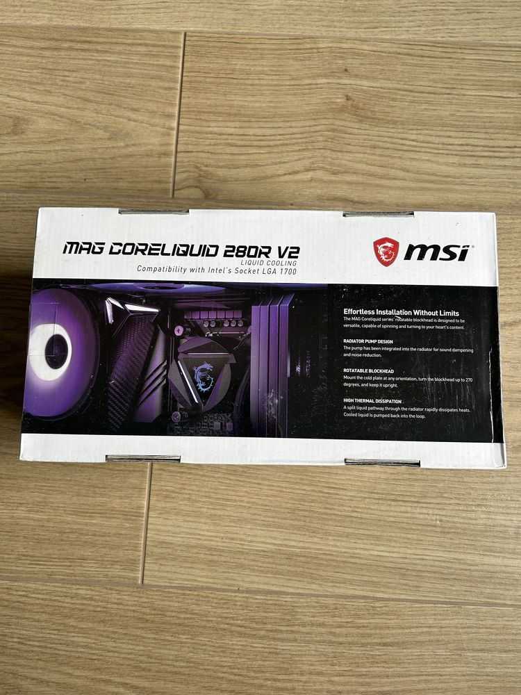 Nowe chłodzenie wodne MSI MAG Core Liquid 280R