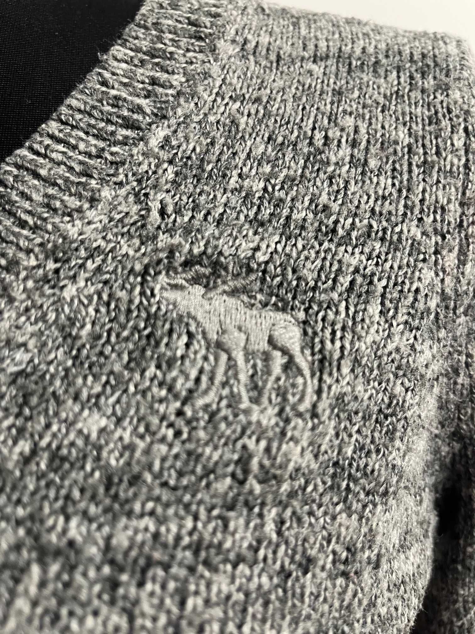 Sweter damski Abercrombie & Fitch kolor szary rozmiar S