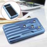 Портативна зарядка на сонячній батареї Solar PowerBank 10000mAh