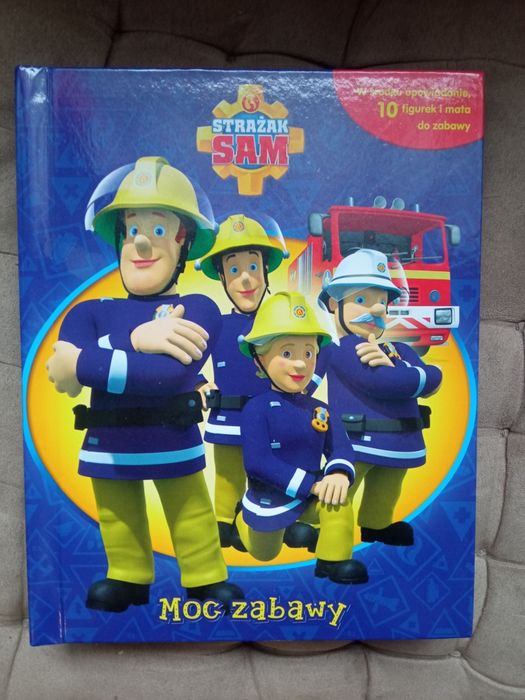 Strażak sam - Moc zabawy - ZESTAW książeczka z figurkami
