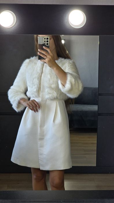 Шуба. Пальто. Жіноче, для нареченої XS