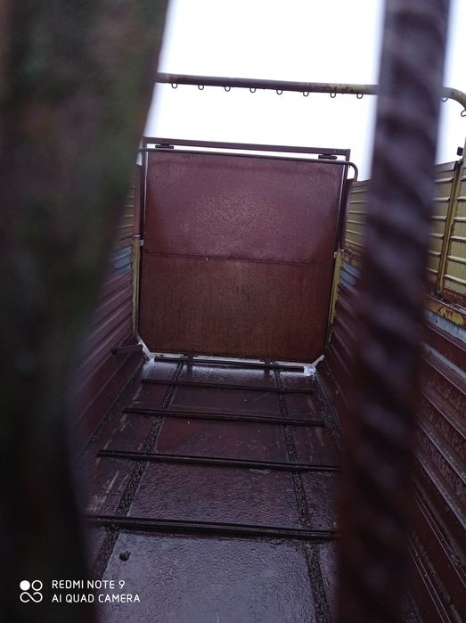 Przyczepa objętościowa do kukurydzy dolny zaczep