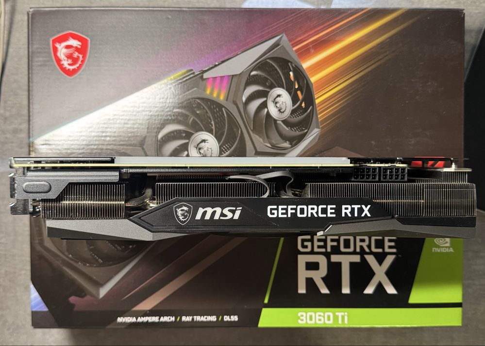 Видеокарта MSI RTX 3060 Ti GDDR6X 8gb (RTX 3070) Gaming X