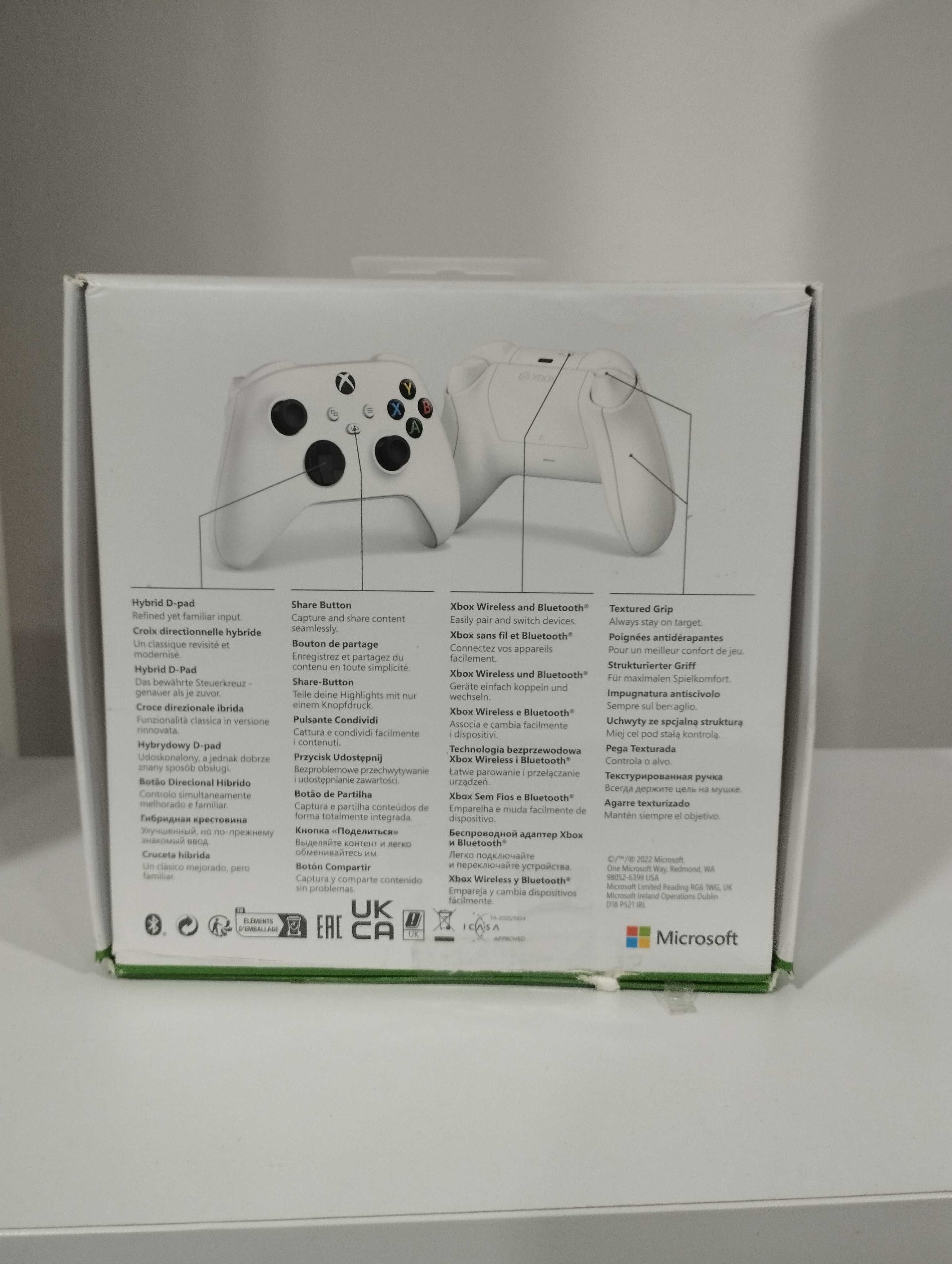 Pad Controller XBOX Series S X PC Robot White