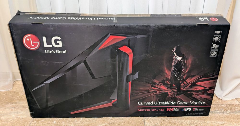 LG 34UC79G | 34" Ultrawide, 144Hz IPS | Monitor Gamingowy
