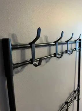 STOJAK WIESZAK METALOWY półka na ubrania buty loft