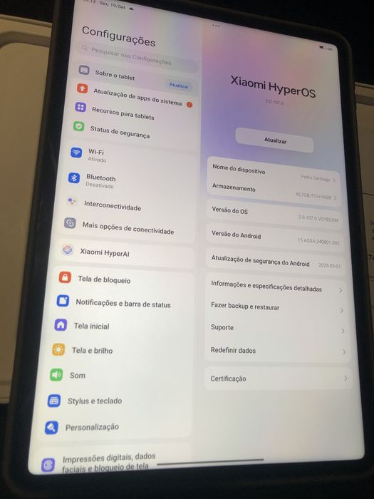 Tablet xiaomi 7 pad pro .