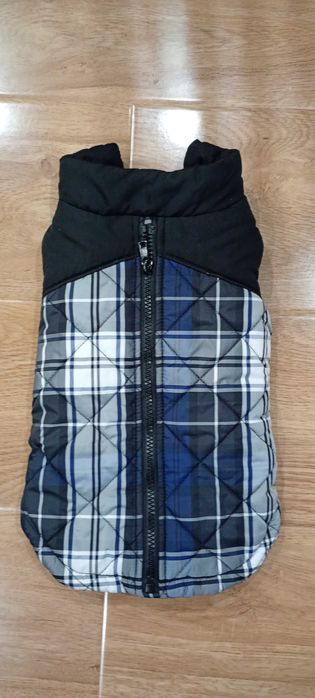 осенне-зимняя жилетка для маленькой собаки 2-х видов