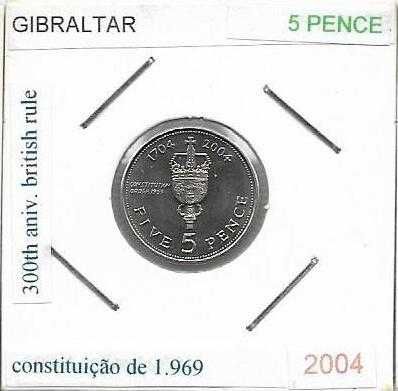 Gibraltar - - - "30º Aniversário da Captura de Gibraltar" - - - Moedas