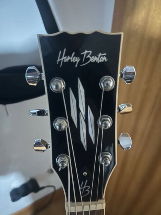 Harley Benton SC-Custom II – Guitarra Elétrica com EMGs + Bigsby
