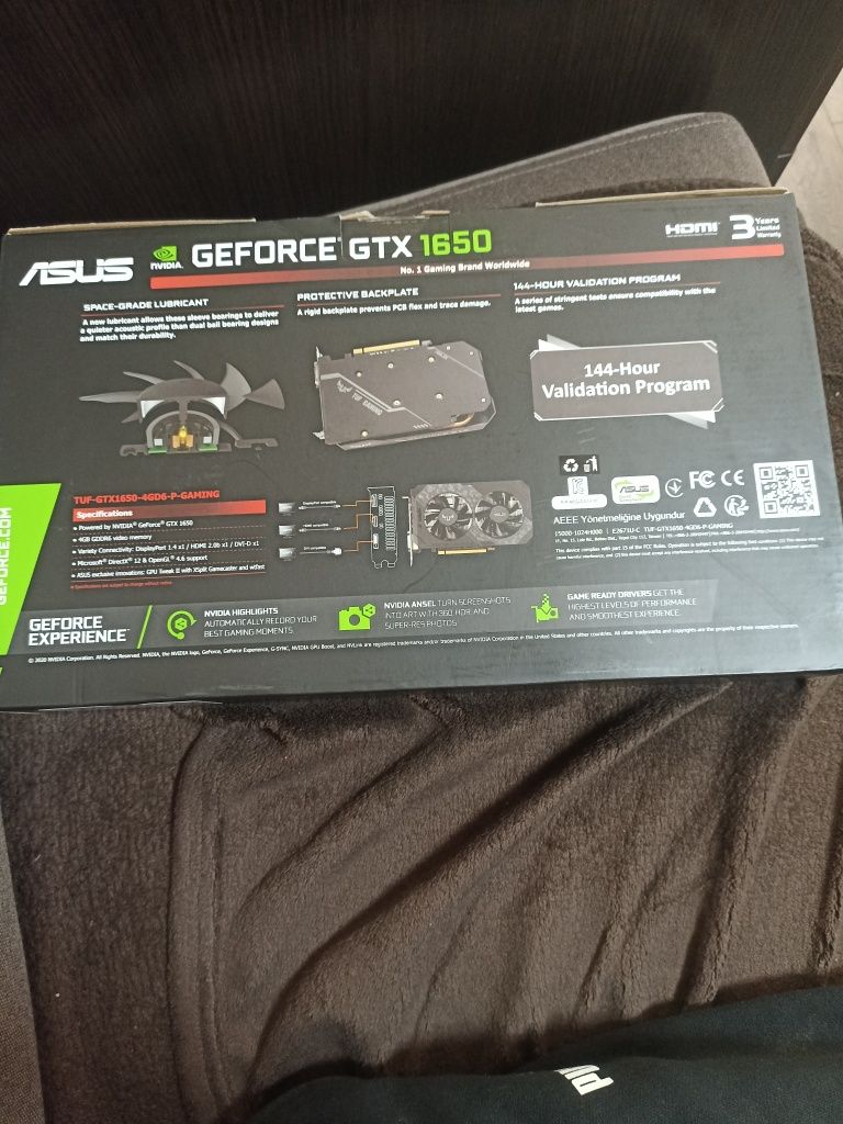 Видеокарта ASUS GEFORCE GTX 1650