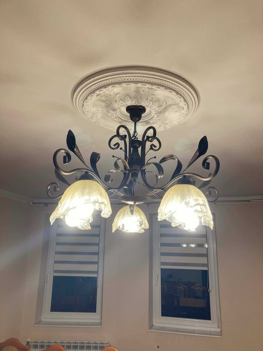 Żyrandol Do Salonu + 2 Kinkiety