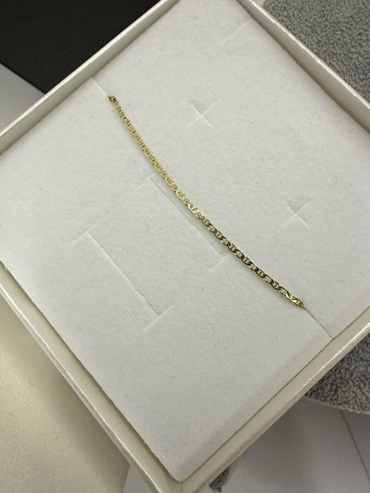 Złoto Komplet lańcuszek bransoletka próby 585