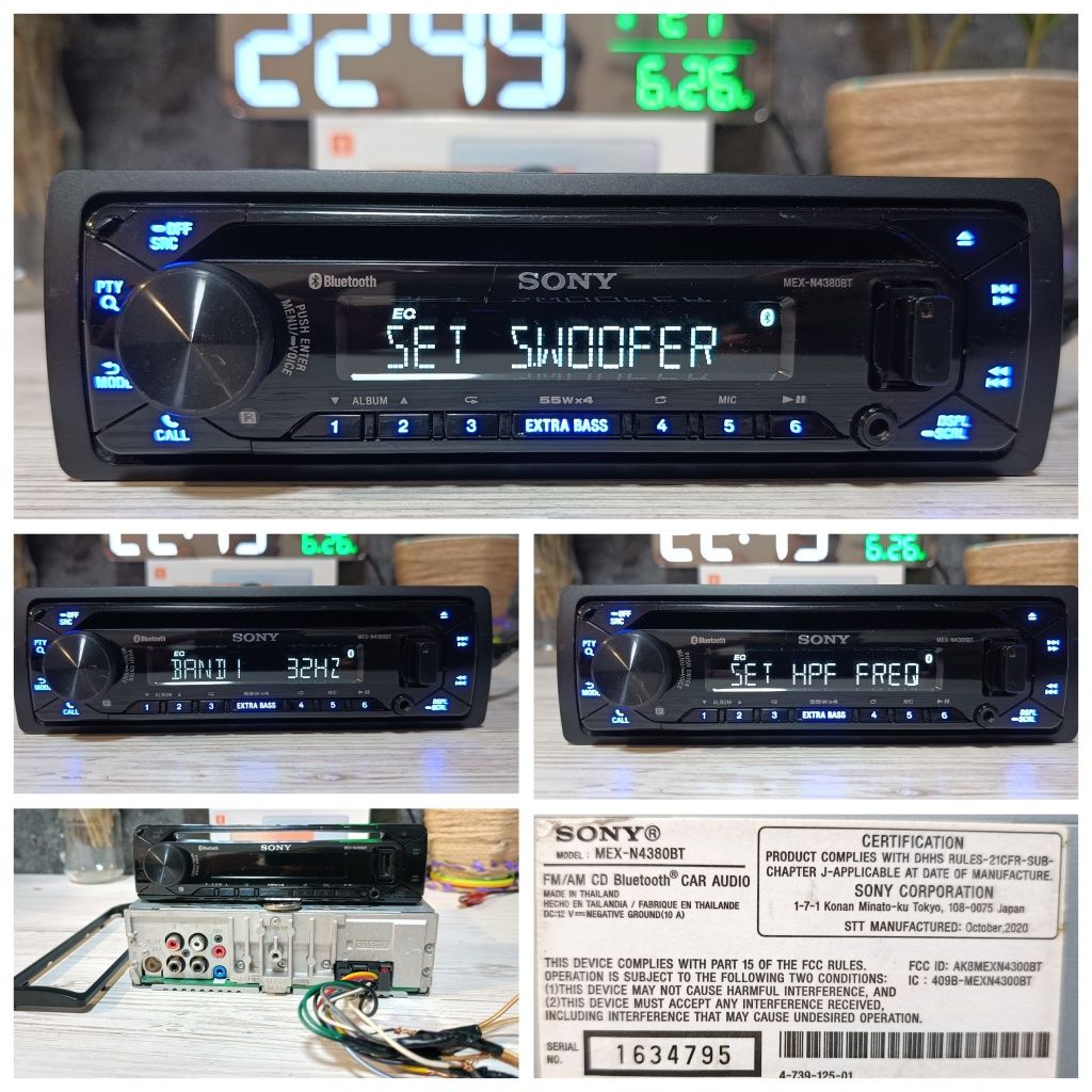 Sony mex/cdx (Bluetooth audio)